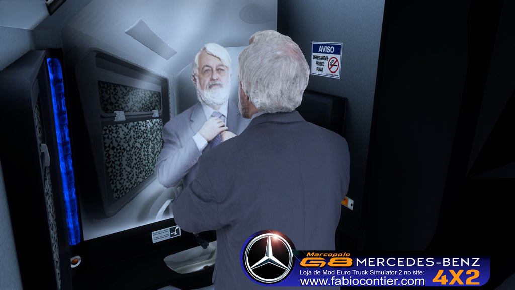 ETS2 Mod Bus G8 4x2 Mercedes-Benz Executivo