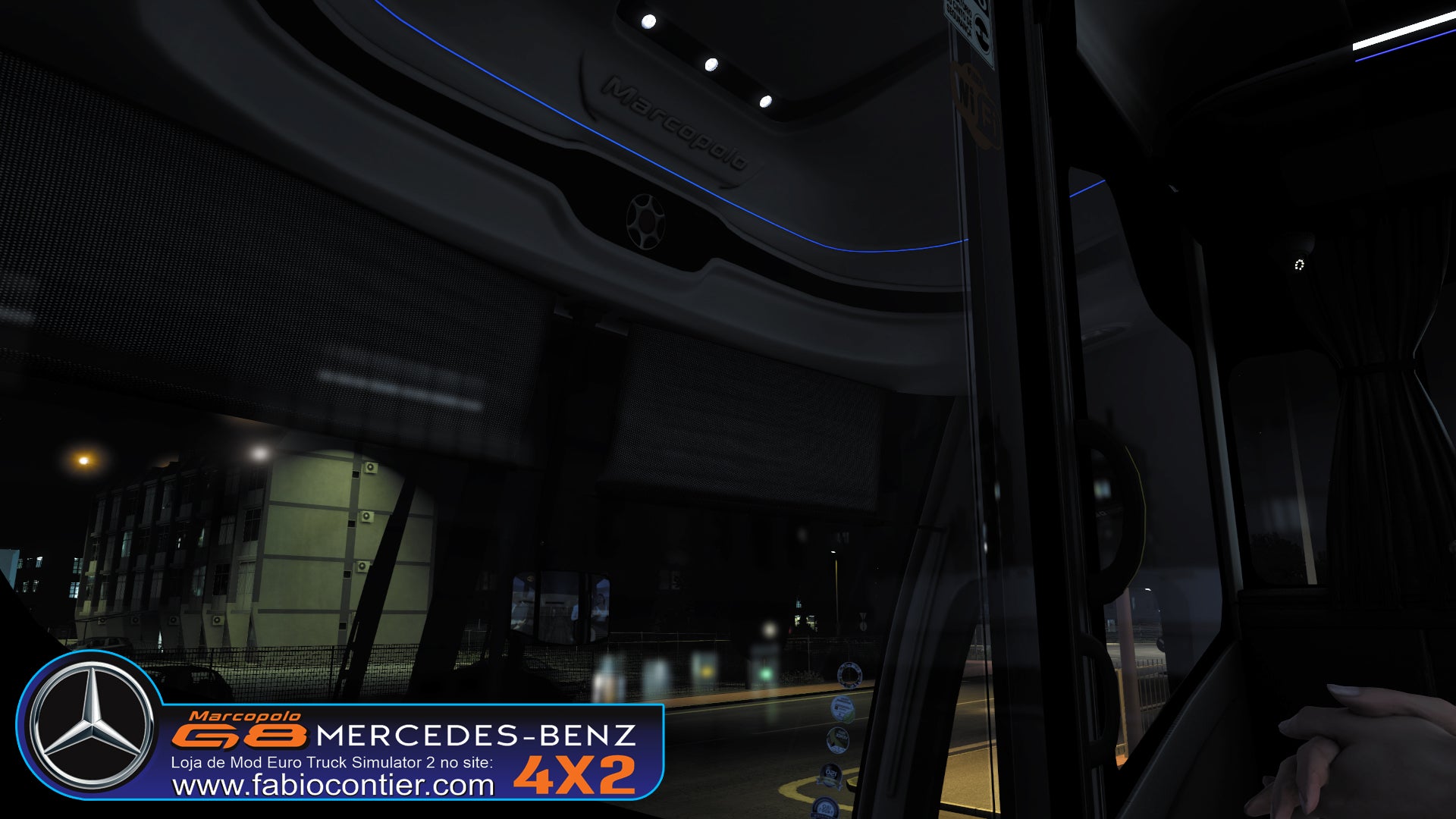 ETS2 Mod Bus G8 4x2 Mercedes-Benz Executivo