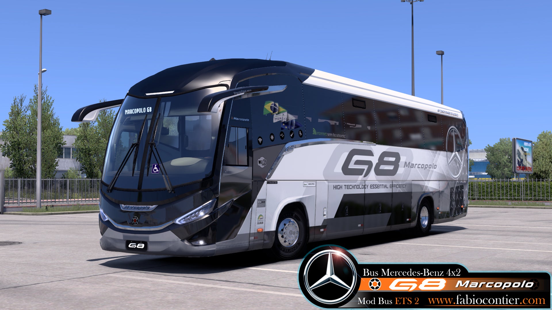 ETS2 Mod Bus G8 4x2 Mercedes-Benz Executivo