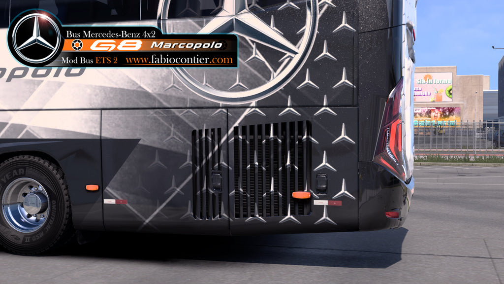 ETS2 Mod Bus G8 4x2 Mercedes-Benz Executivo