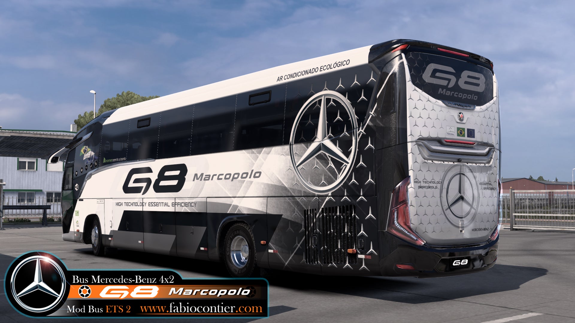 ETS2 Mod Bus G8 4x2 Mercedes-Benz Executivo