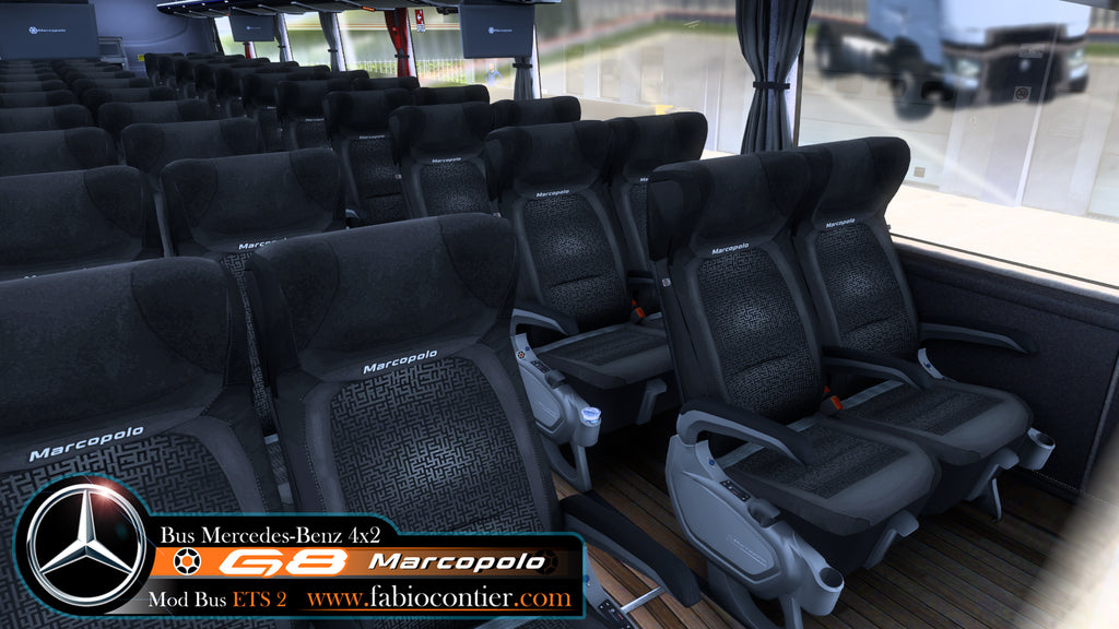 ETS2 Mod Bus G8 4x2 Mercedes-Benz Executivo