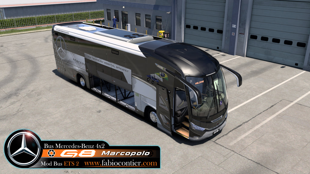 ETS2 Mod Bus G8 4x2 Mercedes-Benz Executivo