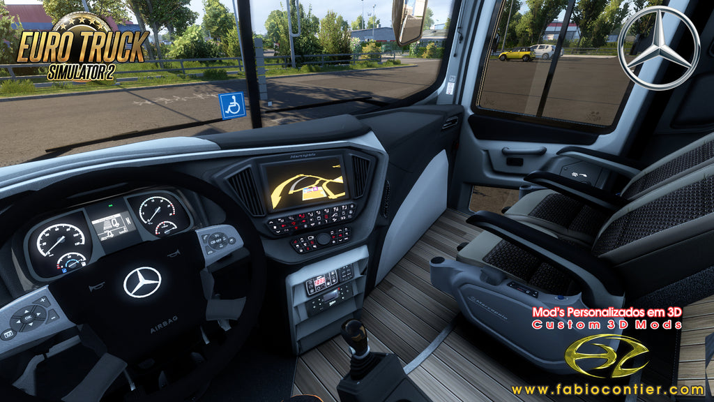 ETS2 Mod Bus G8 DD 1800 Mercedes-Benz 8x2