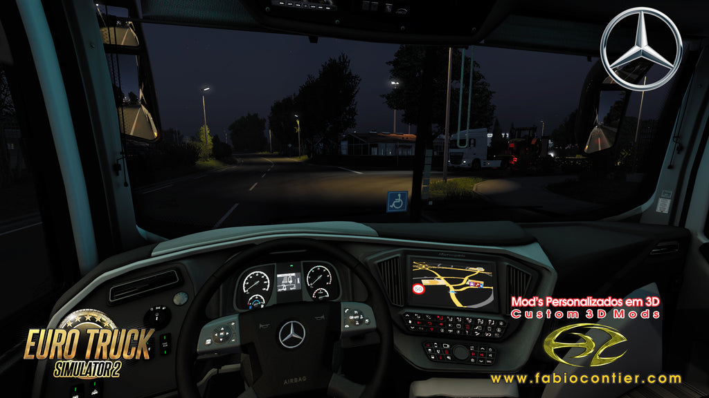 ETS2 Mod Bus G8 DD 1800 Mercedes-Benz 8x2