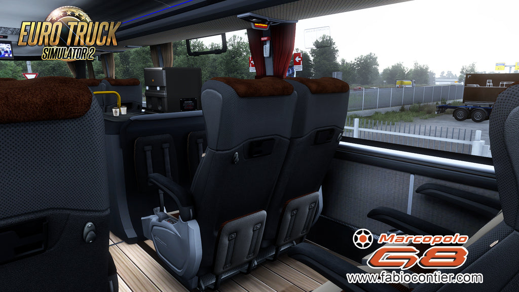 ETS2 Mod Bus G8 DD Scania 8X2 Paradiso 1800