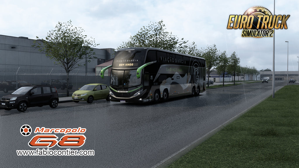 ETS2 Mod Bus G8 DD Scania 8X2 Paradiso 1800