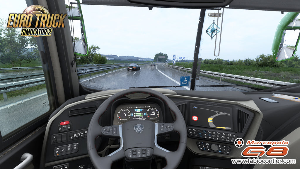 ETS2 Mod Bus G8 DD Scania 8X2 Paradiso 1800