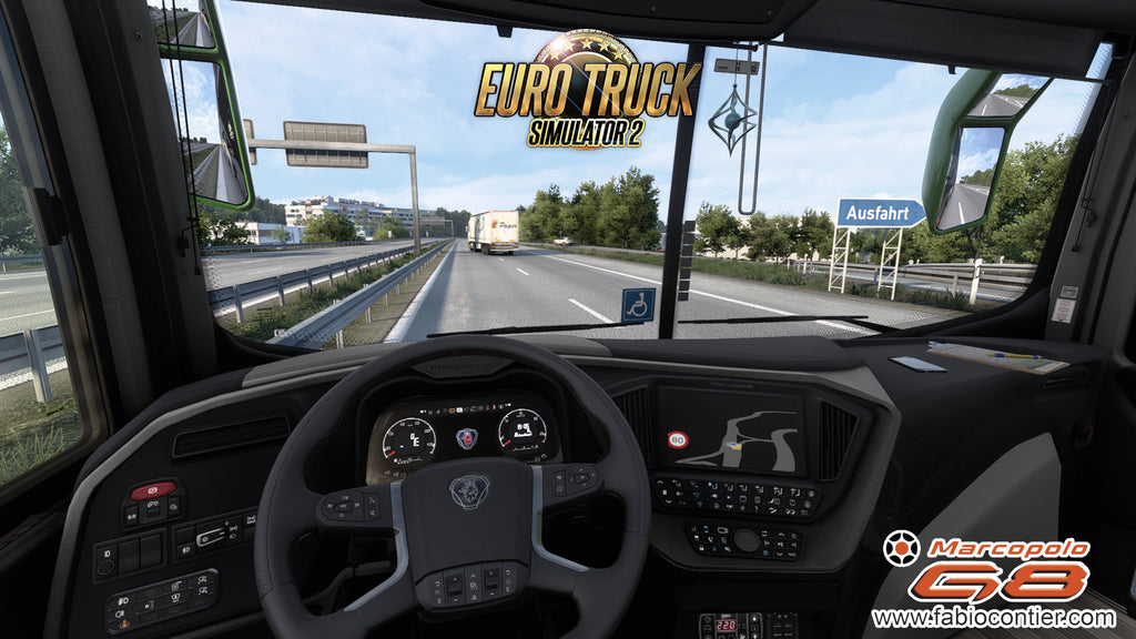 ETS2 Mod Bus G8 DD Scania 8X2 Paradiso 1800