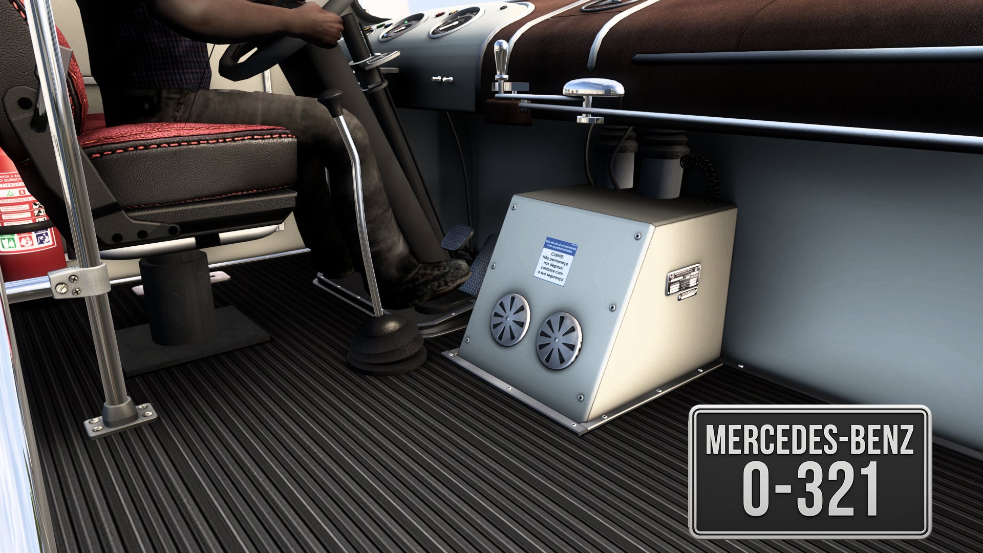 ETS2 Mod Bus Monoblobo O-321 4x2 Mercedes-Benz