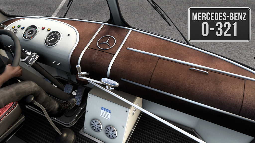 ETS2 Mod Bus Monoblobo O-321 4x2 Mercedes-Benz