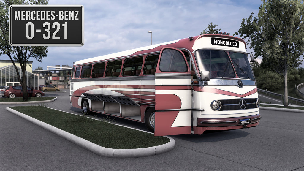 ETS2 Mod Bus Monoblobo O-321 4x2 Mercedes-Benz
