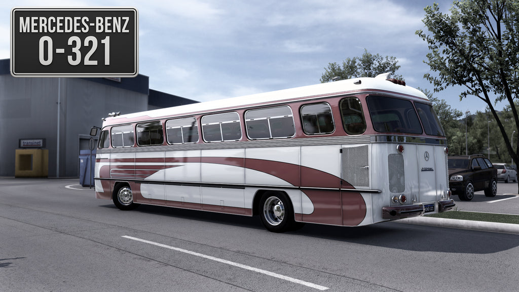 ETS2 Mod Bus Monoblobo O-321 4x2 Mercedes-Benz