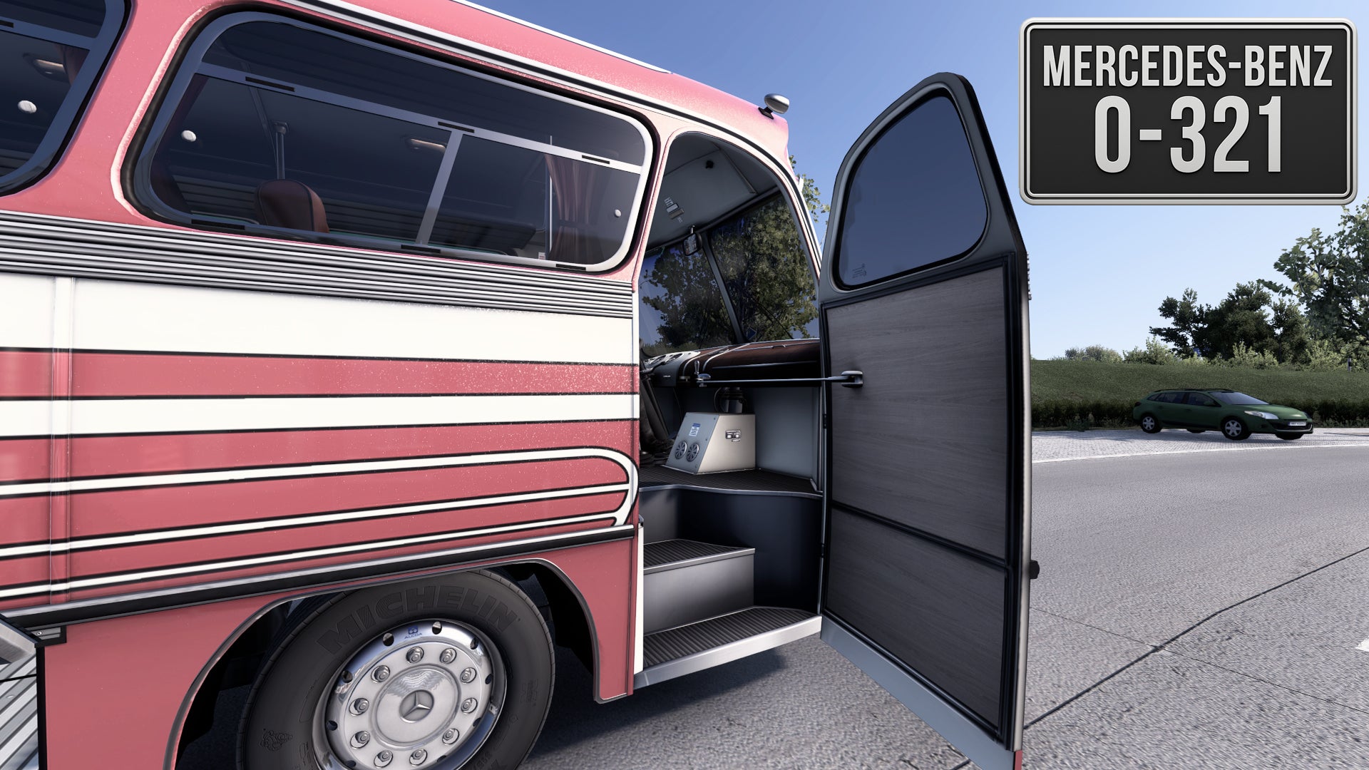 ETS2 Mod Bus Monoblobo O-321 4x2 Mercedes-Benz