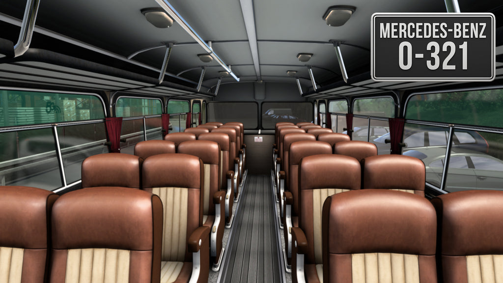 ETS2 Mod Bus Monoblobo O-321 4x2 Mercedes-Benz