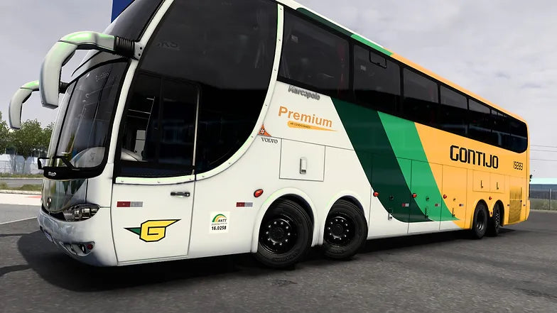 ETS2 Mod Bus G6 Volvo 8x2 Paradiso 1550 LD Executivo