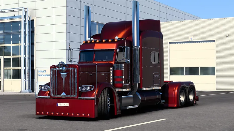 ETS2 Mod Truck Peterbilt 389 Completo