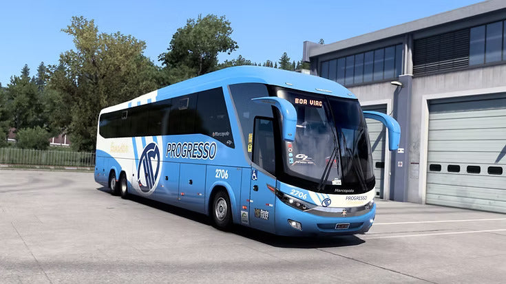 ETS2 Mod Bus G7 Volvo Facelift 6x2 Executivo
