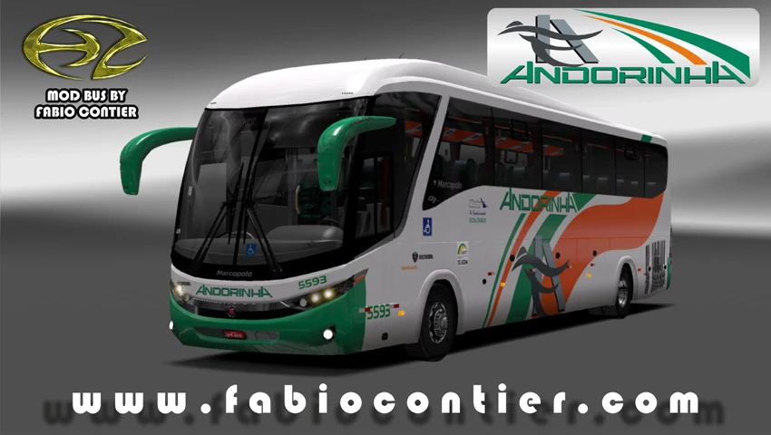 ETS2 Série G7 Marcopolo 4x2 com 4 interiores