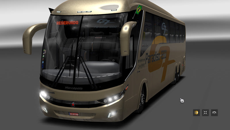 ETS2 Série G7 Marcopolo 4x2 com 4 interiores