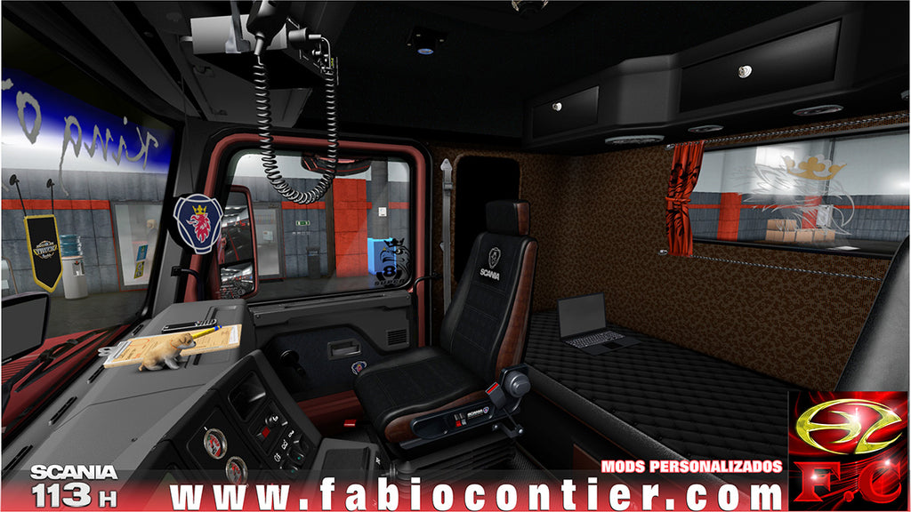 ETS2 Mod DLC Acessórios para a 113H Bicuda Exclusivo