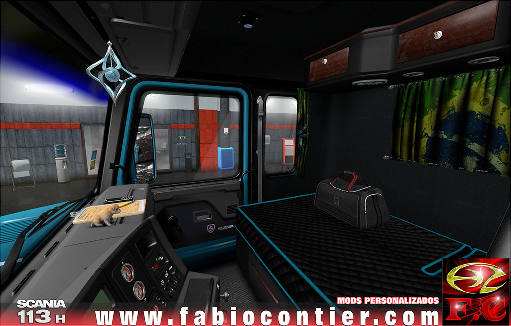 ETS2 Mod Truck 113H Scania Bicuda 4x2 e 6x2