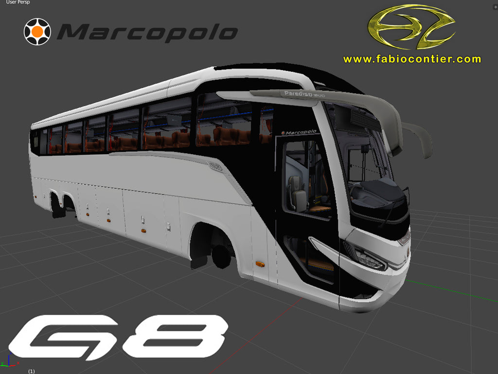 ETS2 Mod Bus G8 6x2 Scania Premium