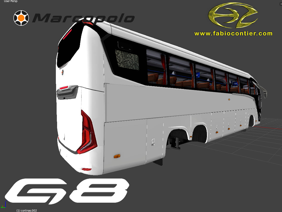 ETS2 Mod Bus G8 6x2 Scania Premium