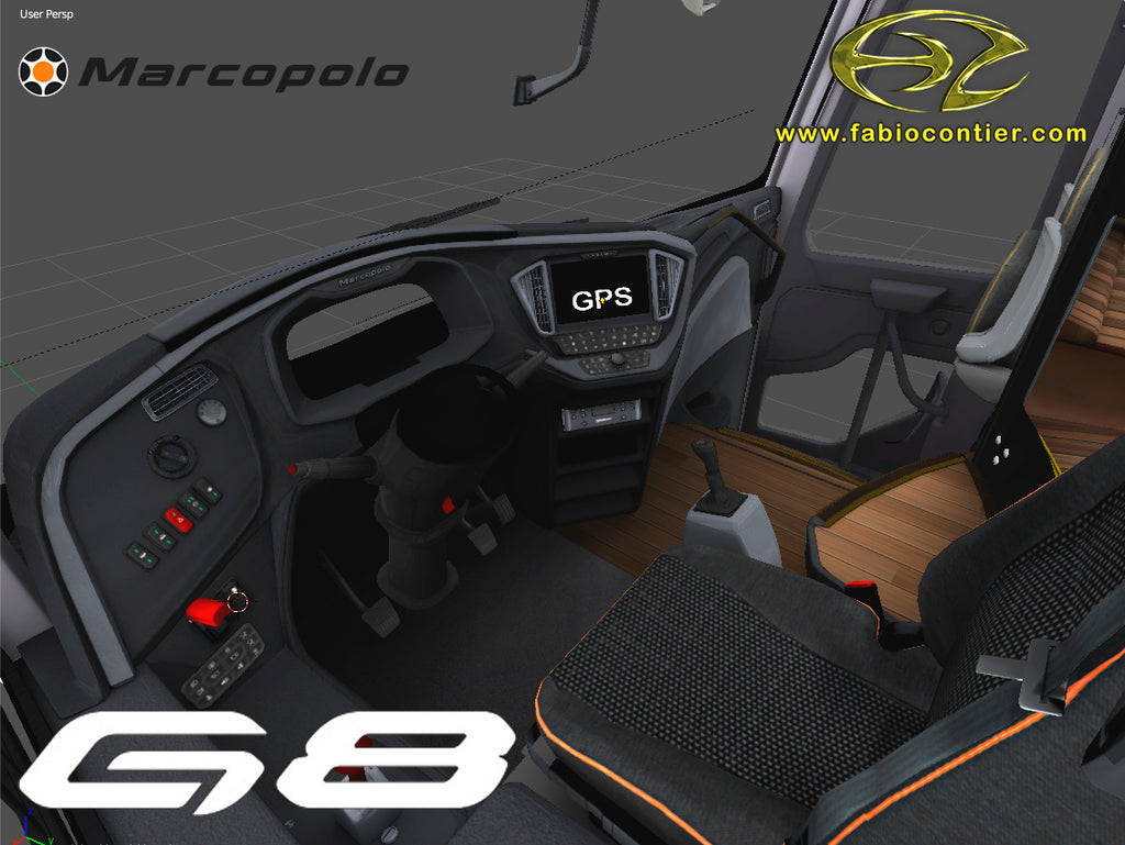 ETS2 Mod Bus G8 6x2 Scania Premium